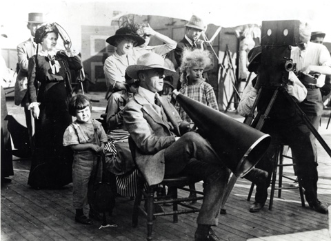 D.W. Griffith directing