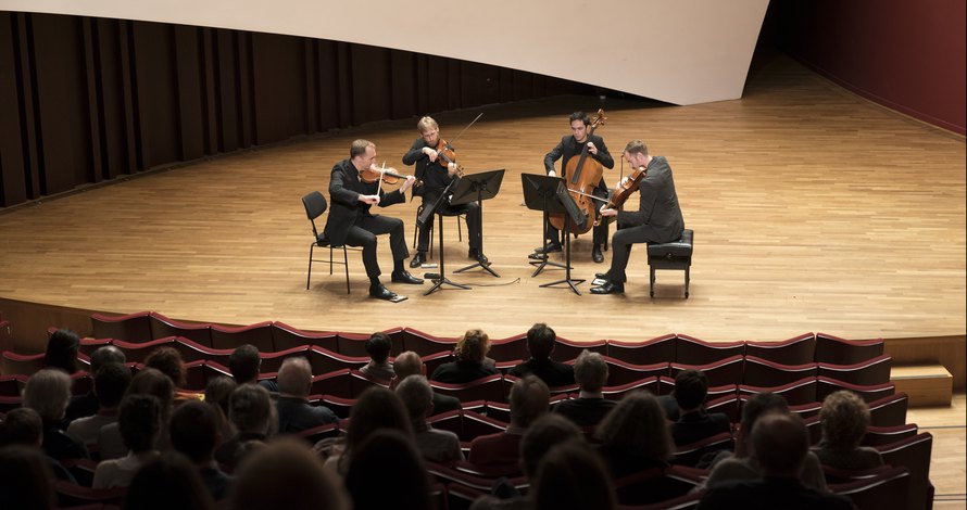 06.11.2017 | JACK Quartett beim rainy days Festival